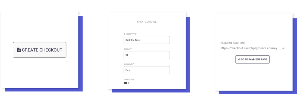 Switch Checkout Link Steps